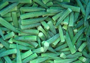 Frozen okra