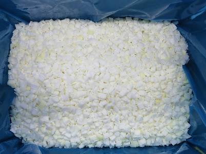 Frozen diced onion